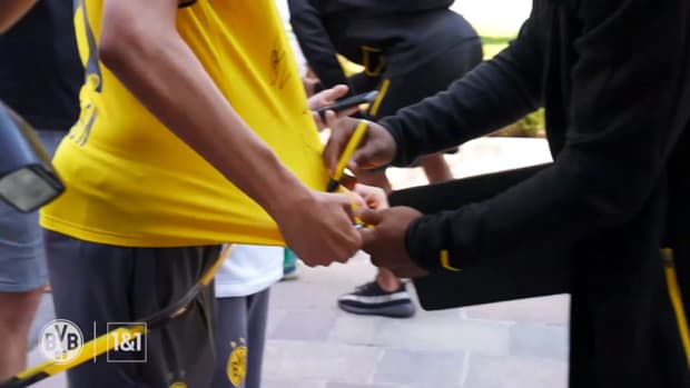 BTS: Dortmund's training camp in Switzerland